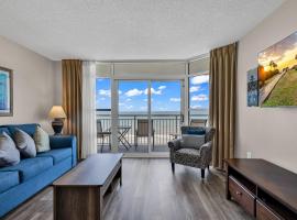 Breathtaking 2BR Condo w Floor-to-Ceiling Windows Overlooking Ocean, hotel in Myrtle Beach