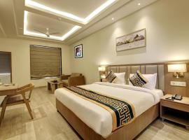 Hotel Grand cozy cave, hotel Delhi nemzetközi repülőtér - DEL környékén Újdelhiben