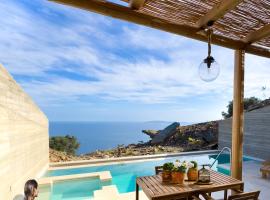 Sea view villa with private swimming pool, ξενοδοχείο στο Ηράκλειο Πόλη