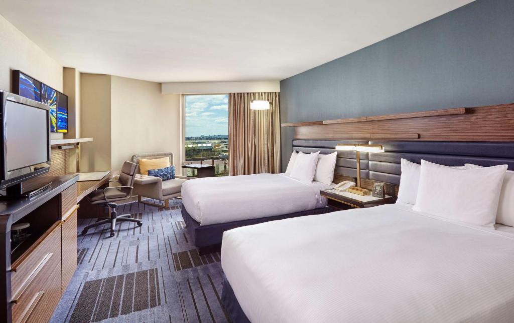 TV o dispositivi per l'intrattenimento presso Hilton Newark Airport