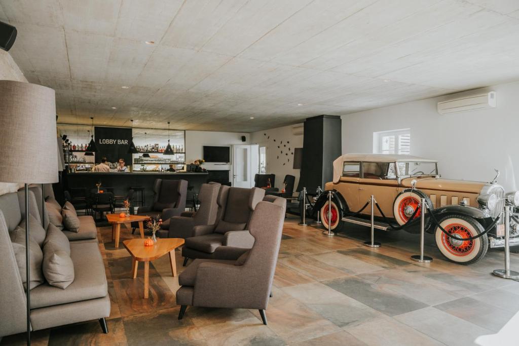 Posedenie v ubytovaní Hotel Château Gbeľany