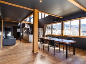 Χώρος καθιστικού στο Kawaguchiko Country Cottage Ban