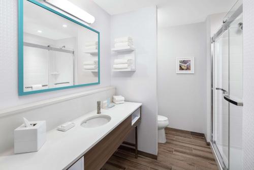 Ένα μπάνιο στο Hampton Inn & Suites Bridgeview Chicago, Il