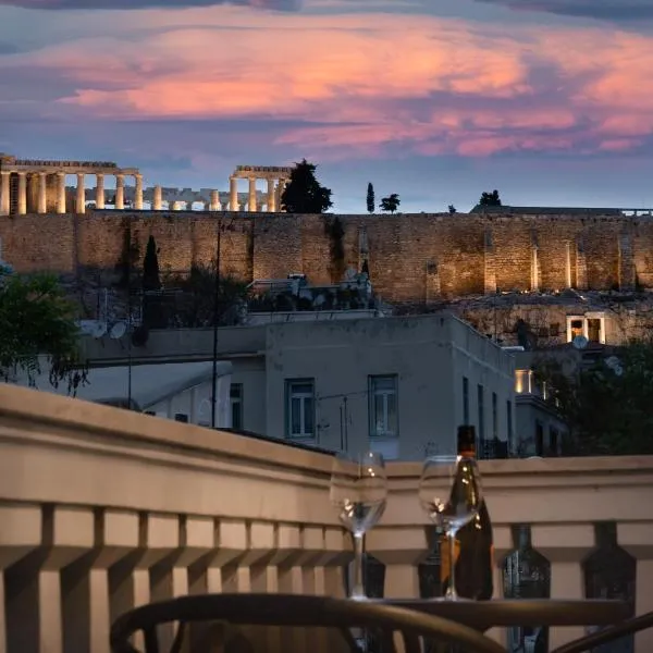 Acropolis Apartment with a unique view, hotel Athénban