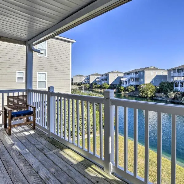 Sunny Condo - Private Ocean Isle Beach Access!, hotel in Ocean Isle Beach