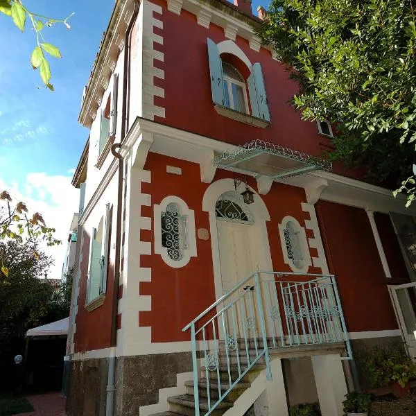 Villa Angelica, hotel Lido di Veneziában