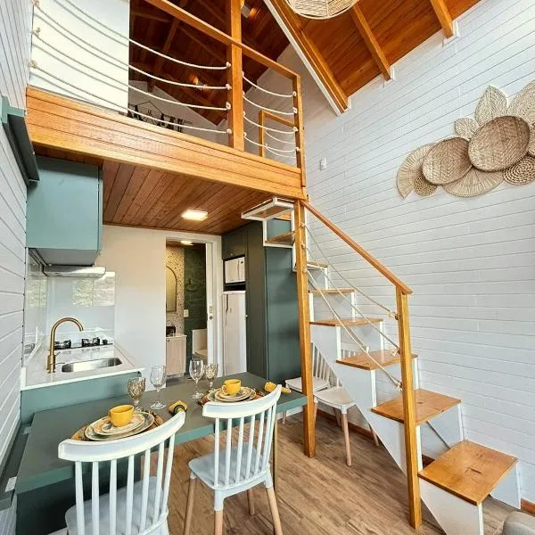 Winter Hut - Tiny House Village, hotel em São Joaquim