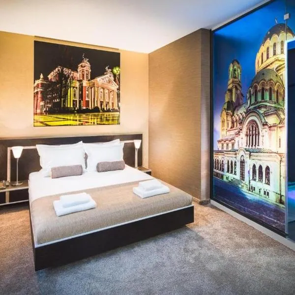 Central Point Boutique Hotel, hotel di Sofia